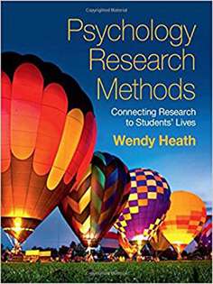 Psychology Research Methods: Connecting Research to Students' Lives 