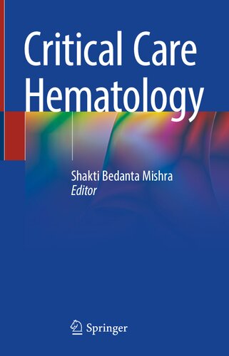 Critical Care Hematology